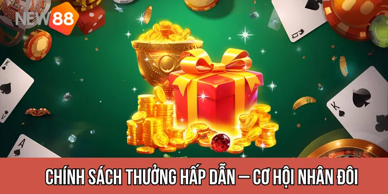 Chính sách thưởng hấp dẫn – Cơ hội nhân đôi may mắn